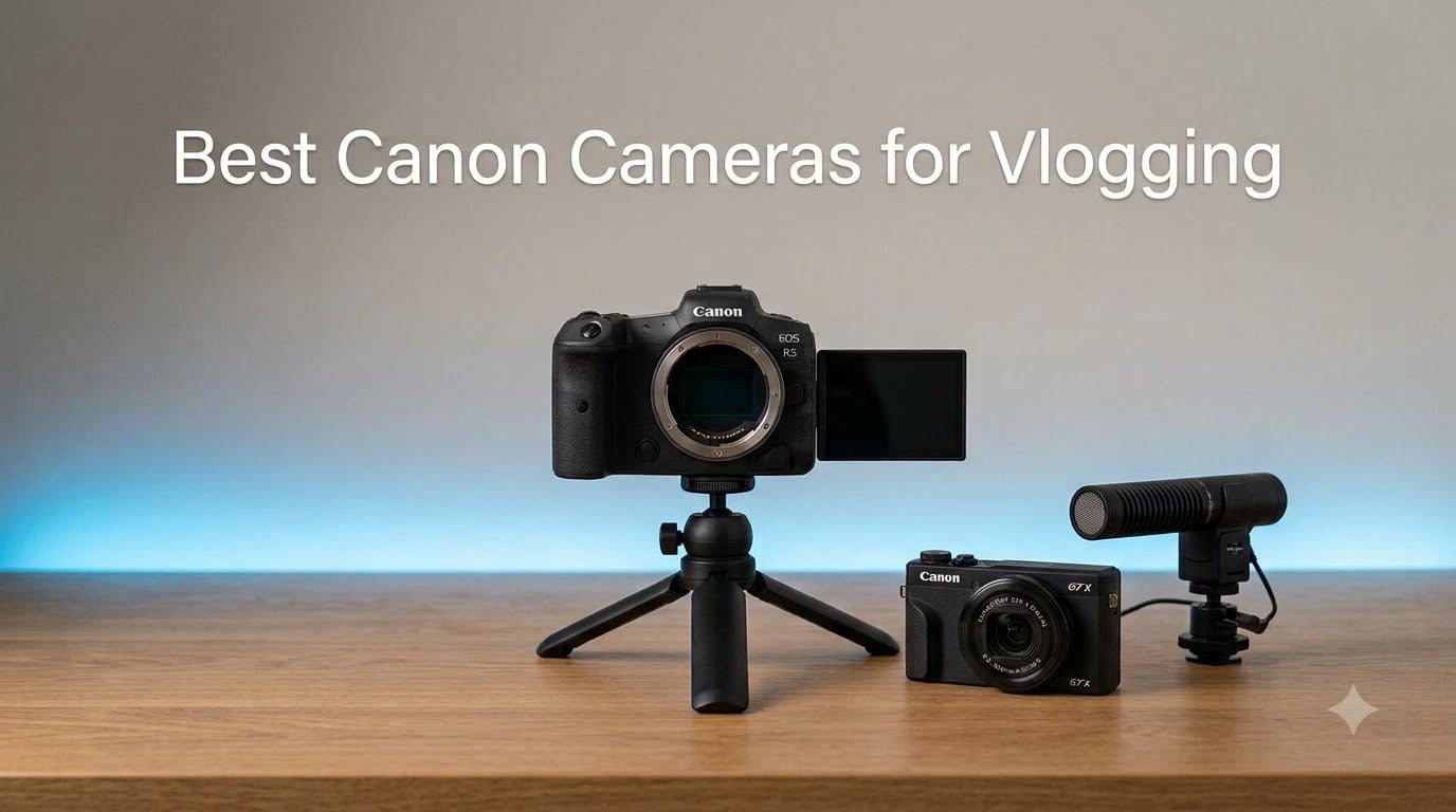 Best Canon Cameras for Vlogging