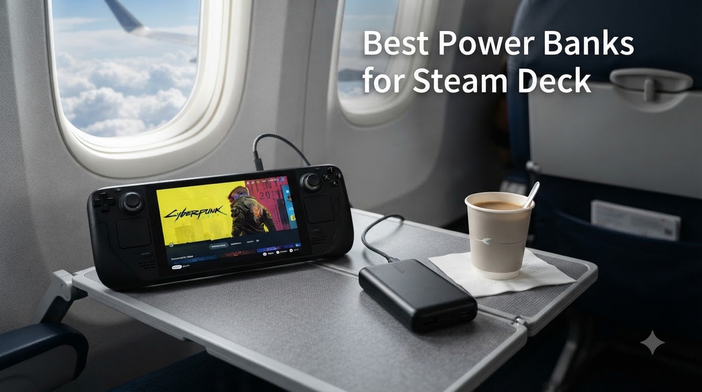 Best Power Banks for Steam Deck