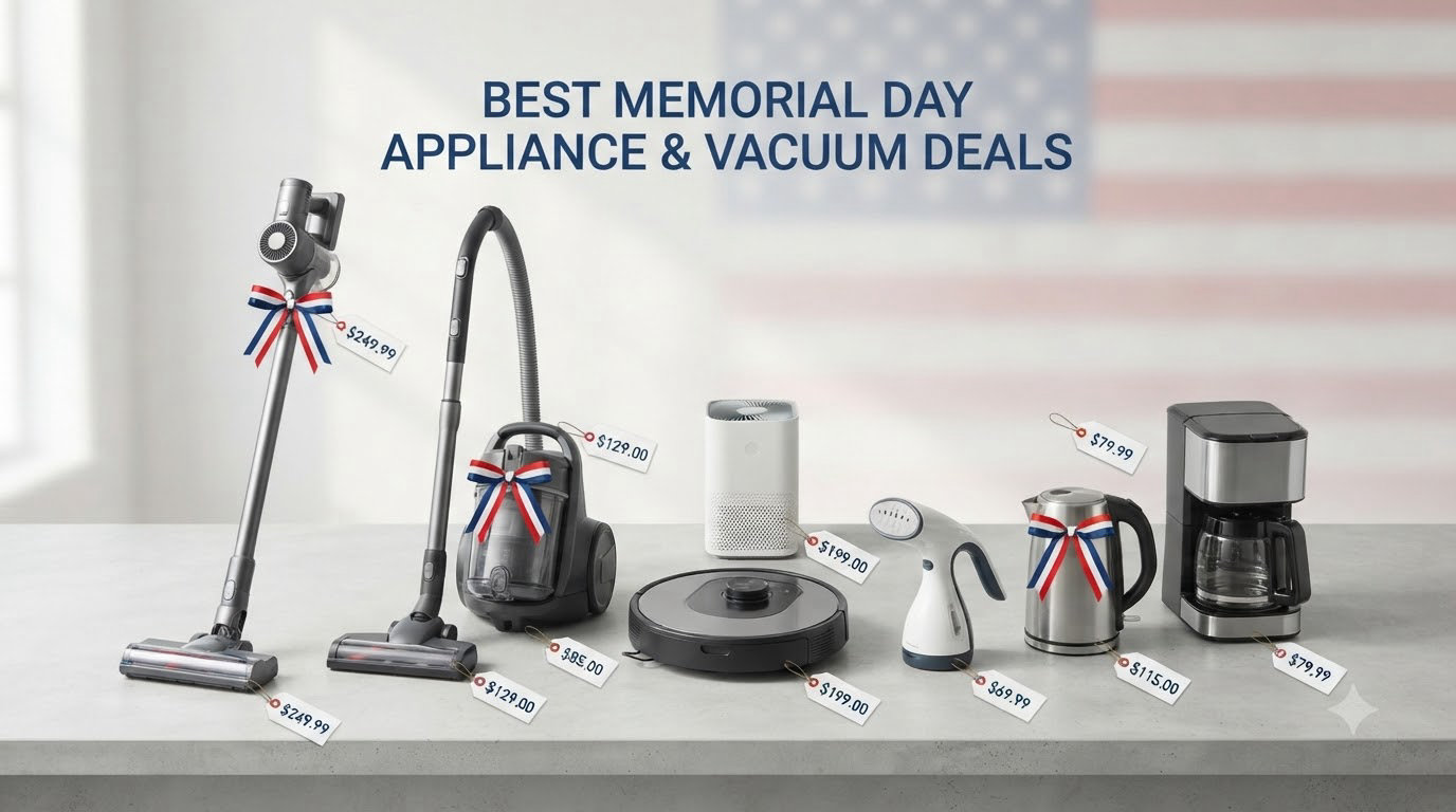 Best Memorial Day Appliance & Vacuum Deals