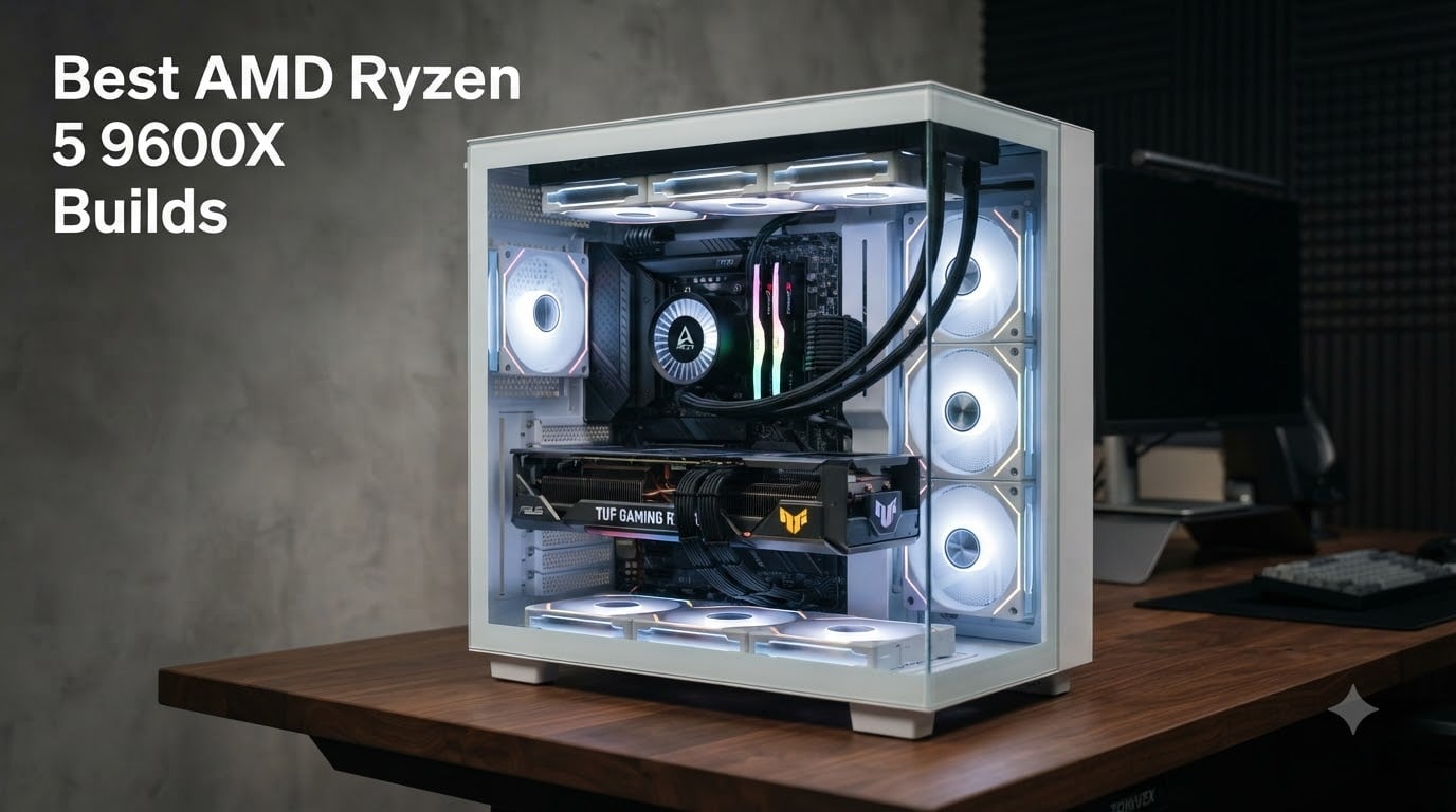 Best AMD Ryzen 5 9600X Builds