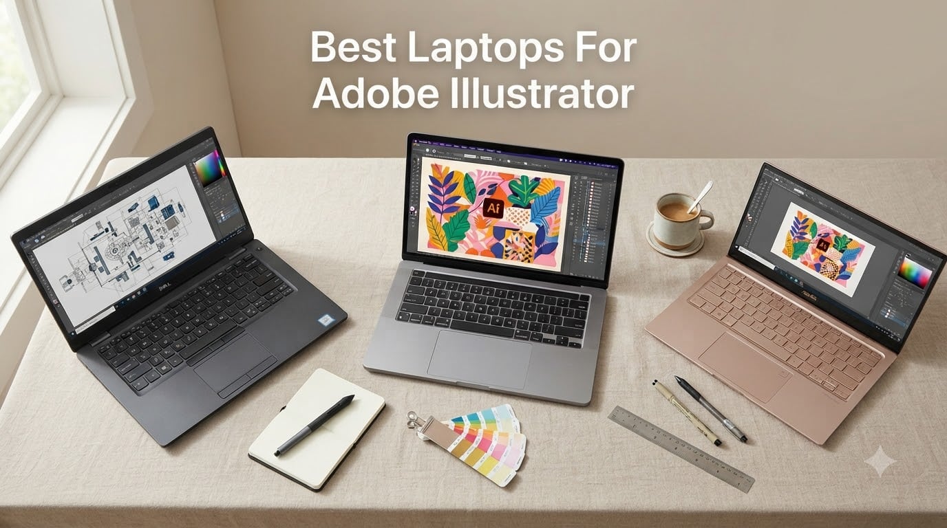 Best Laptops For Adobe Illustrator