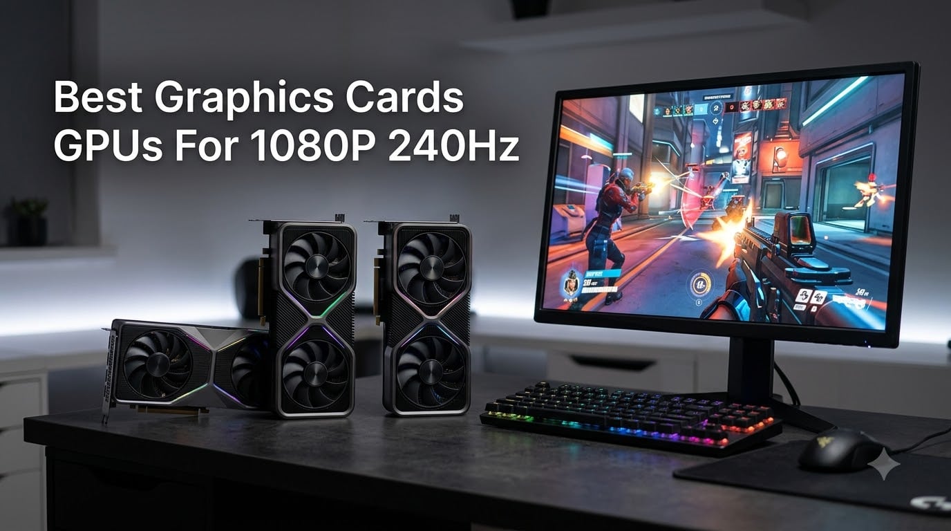 Best Graphics Cards GPUs For 1080P 240Hz