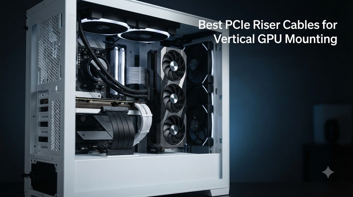 Best PCIe Riser Cables for Vertical GPU Mounting