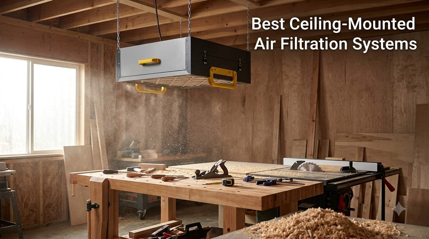 Best Ceiling-Mounted Air Filtration Systems
