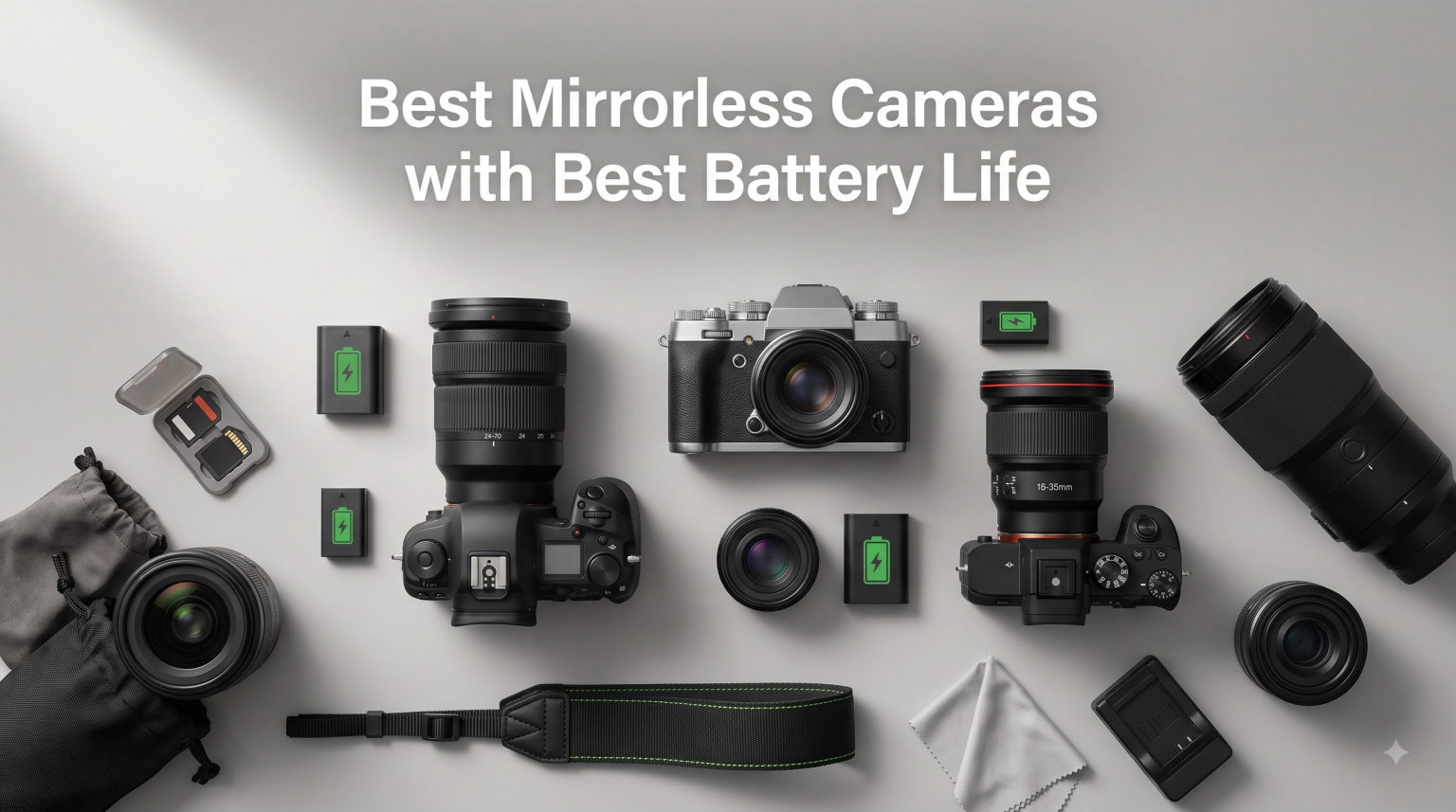 Best Mirrorless Cameras with Best Battery Life