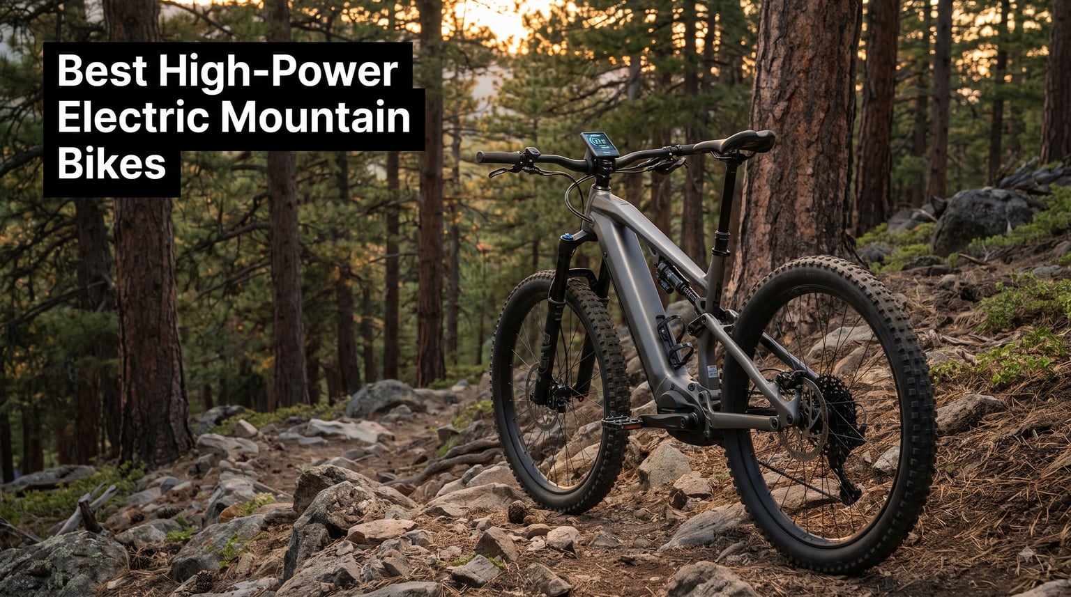 Best High-Power Electric Mountain Bikes