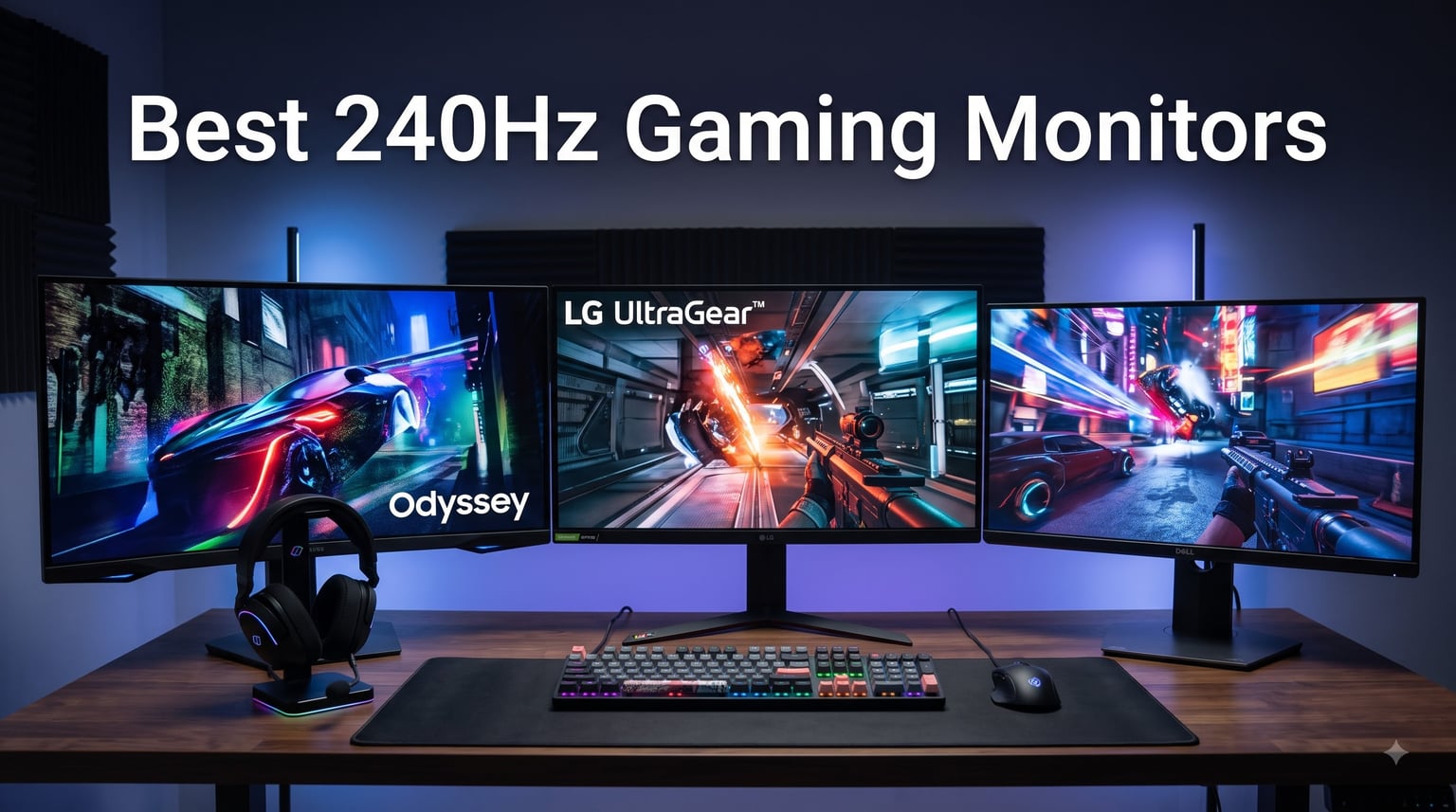 Best 240Hz Gaming Monitors