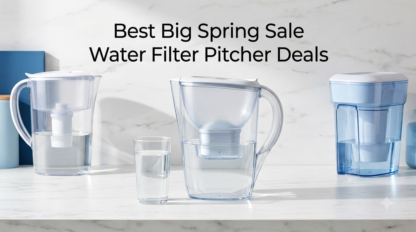 Best Big Spring Sale Water Filter Pitcher Deals