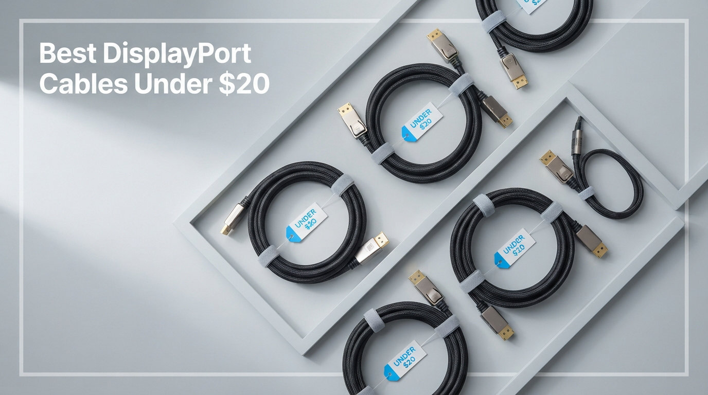 Best DisplayPort Cables Under $20