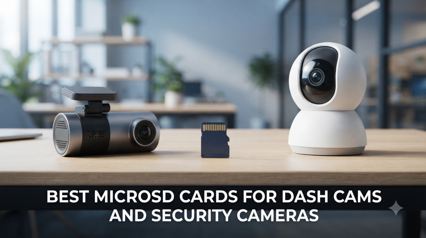 Best MicroSD Cards for Dash Cams and Security Cameras