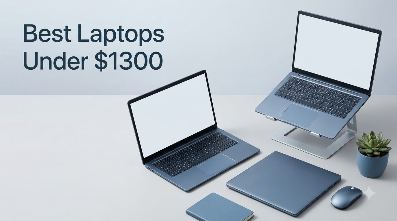 Best Laptops Under $1300