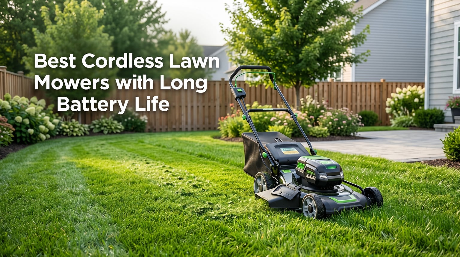 Best Cordless Lawn Mowers with Long Battery Life