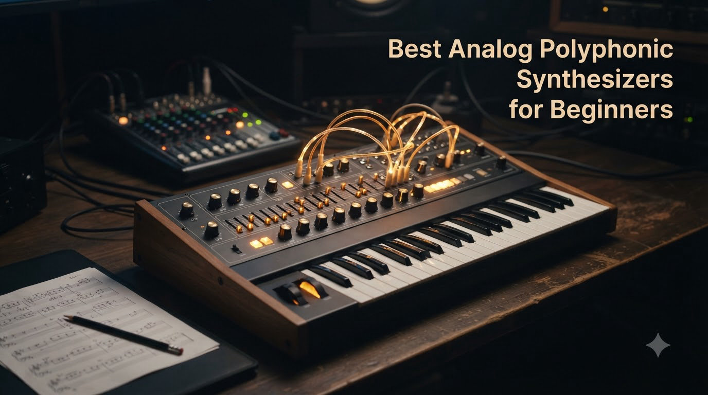 Best Analog Polyphonic Synthesizers for Beginners