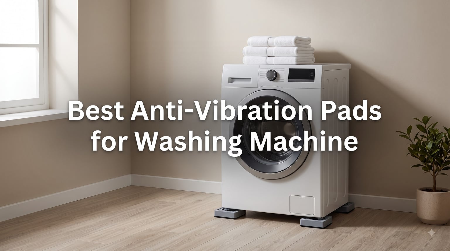 Best Anti-Vibration Pads for Washing Machine
