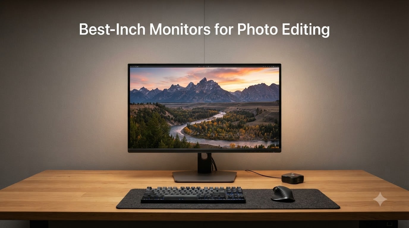 Best 32-Inch Monitors for Photo Editing