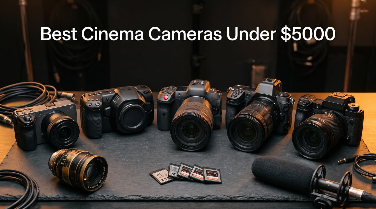 Best Cinema Cameras Under $5000