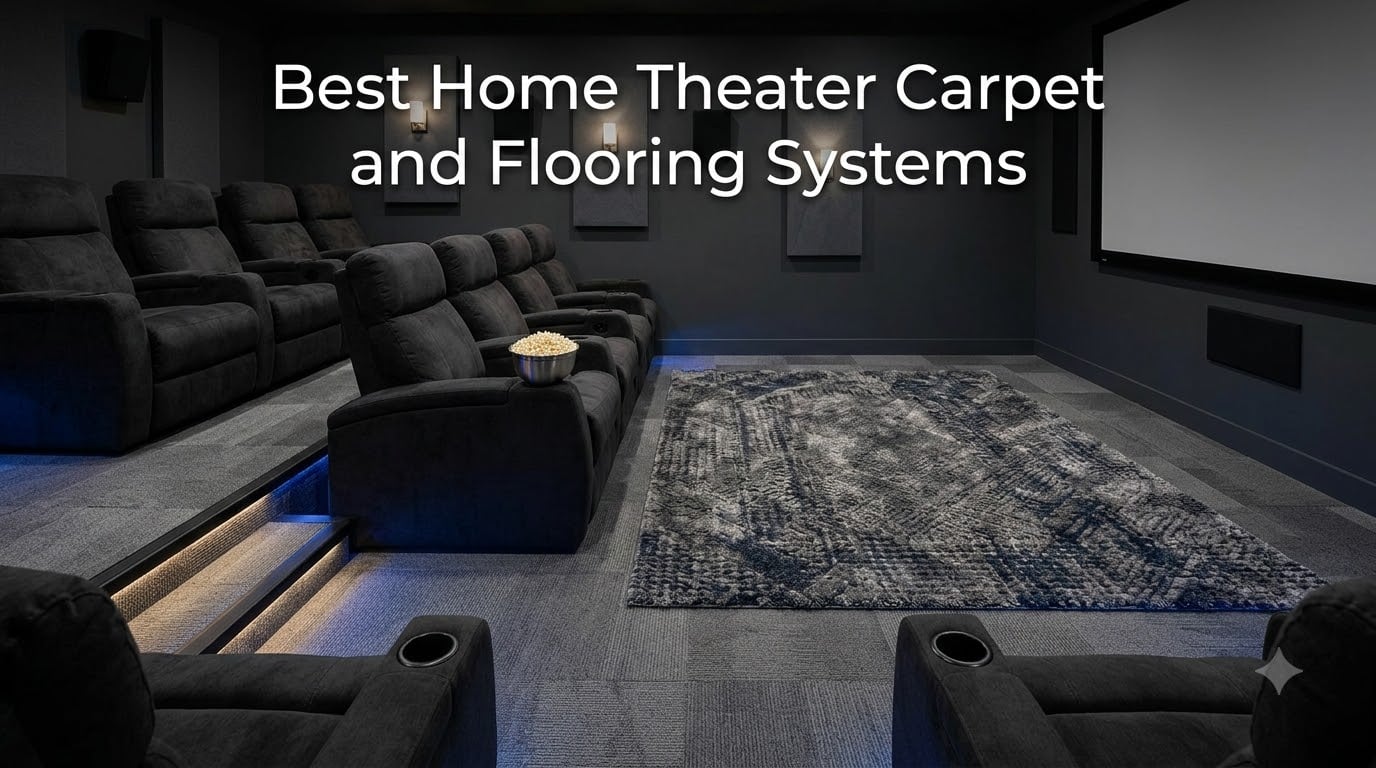 Best Home Theater Carpet and Flooring Systems