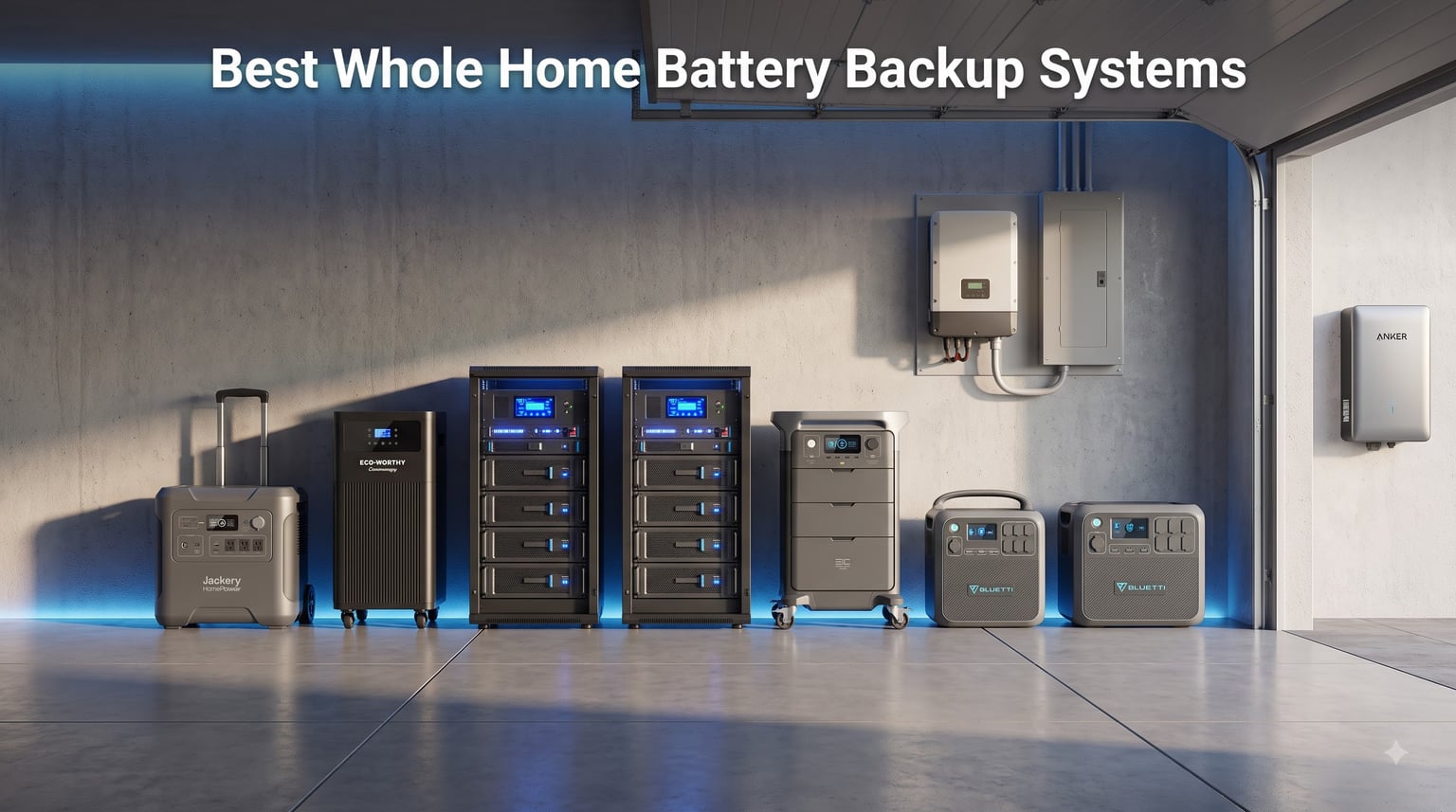 Best Whole Home Battery Backup Systems