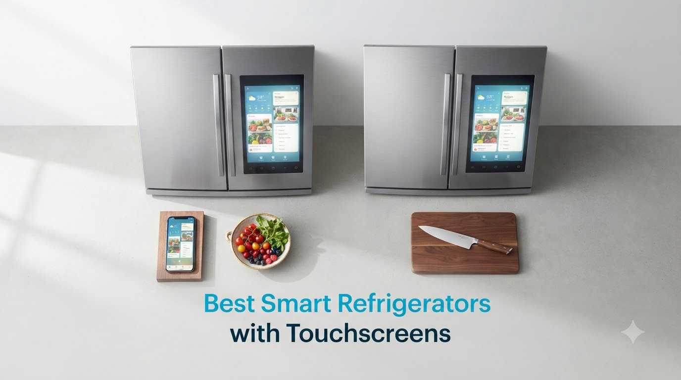 Best Smart Refrigerators with Touchscreens