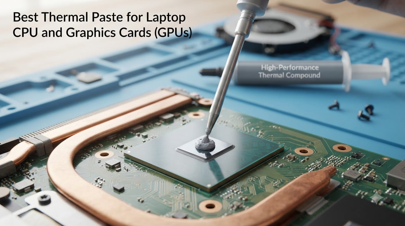 Best Thermal Paste for Laptop CPU and Graphics Cards (GPUs)