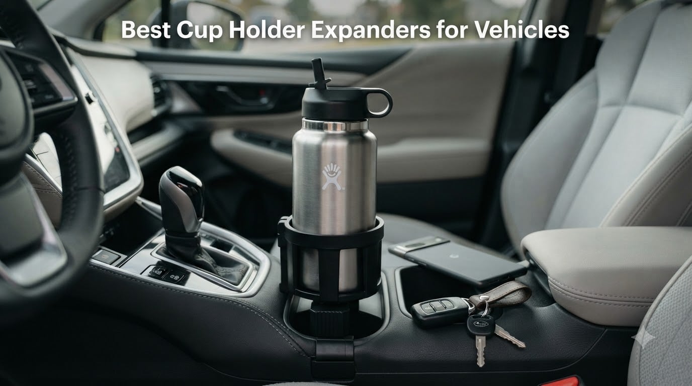 Best Cup Holder Expanders for Vehicles