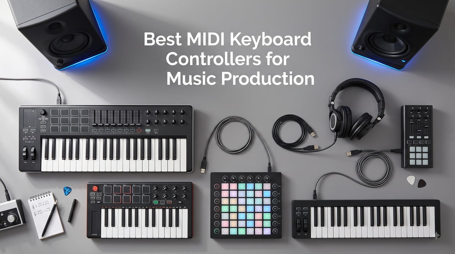 Best MIDI Keyboard Controllers for Music Production