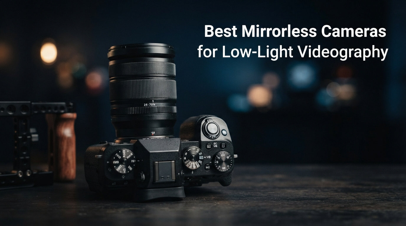 Best Mirrorless Cameras for Low-Light Videography