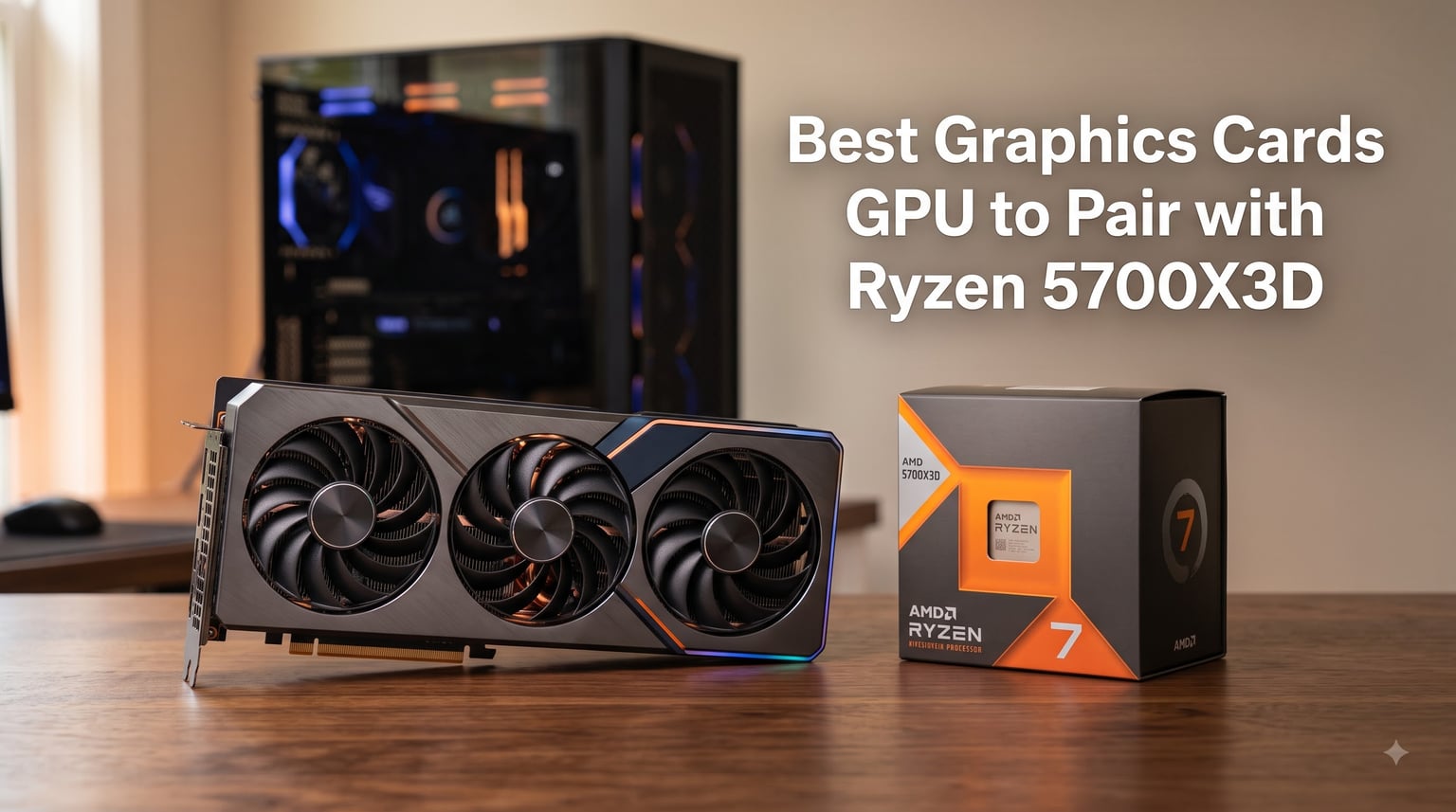 Best Graphics Cards GPU to Pair with Ryzen 5700X3D