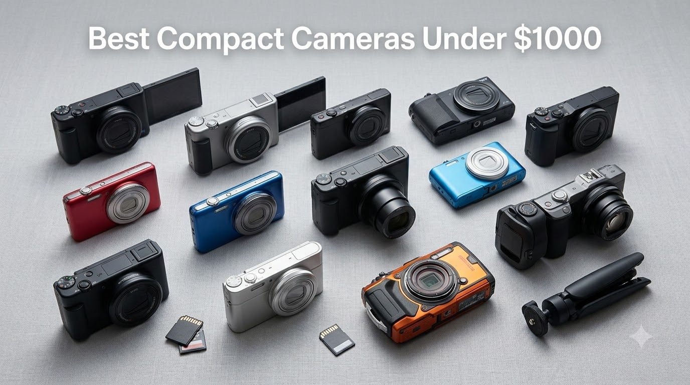 Best Compact Cameras Under $1000
