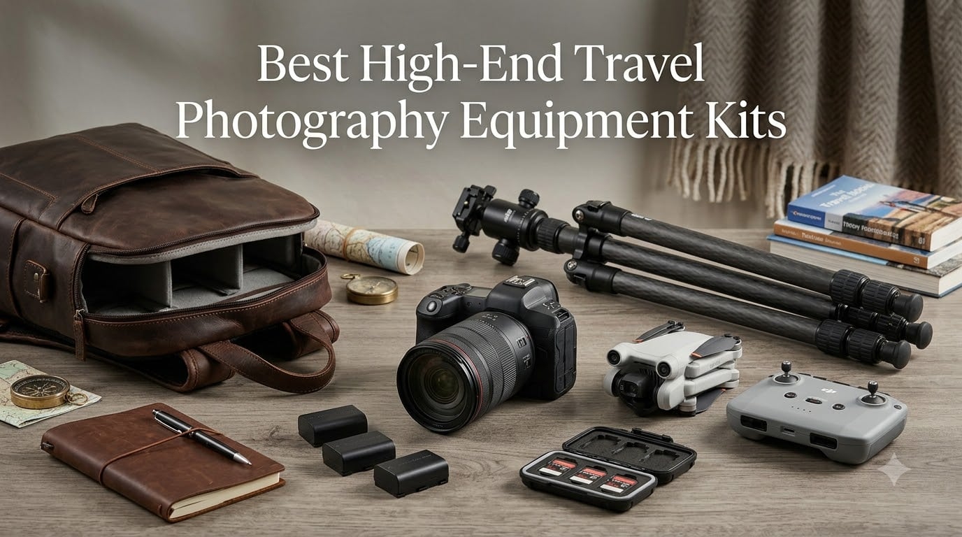 Best High-End Travel Photography Equipment Kits