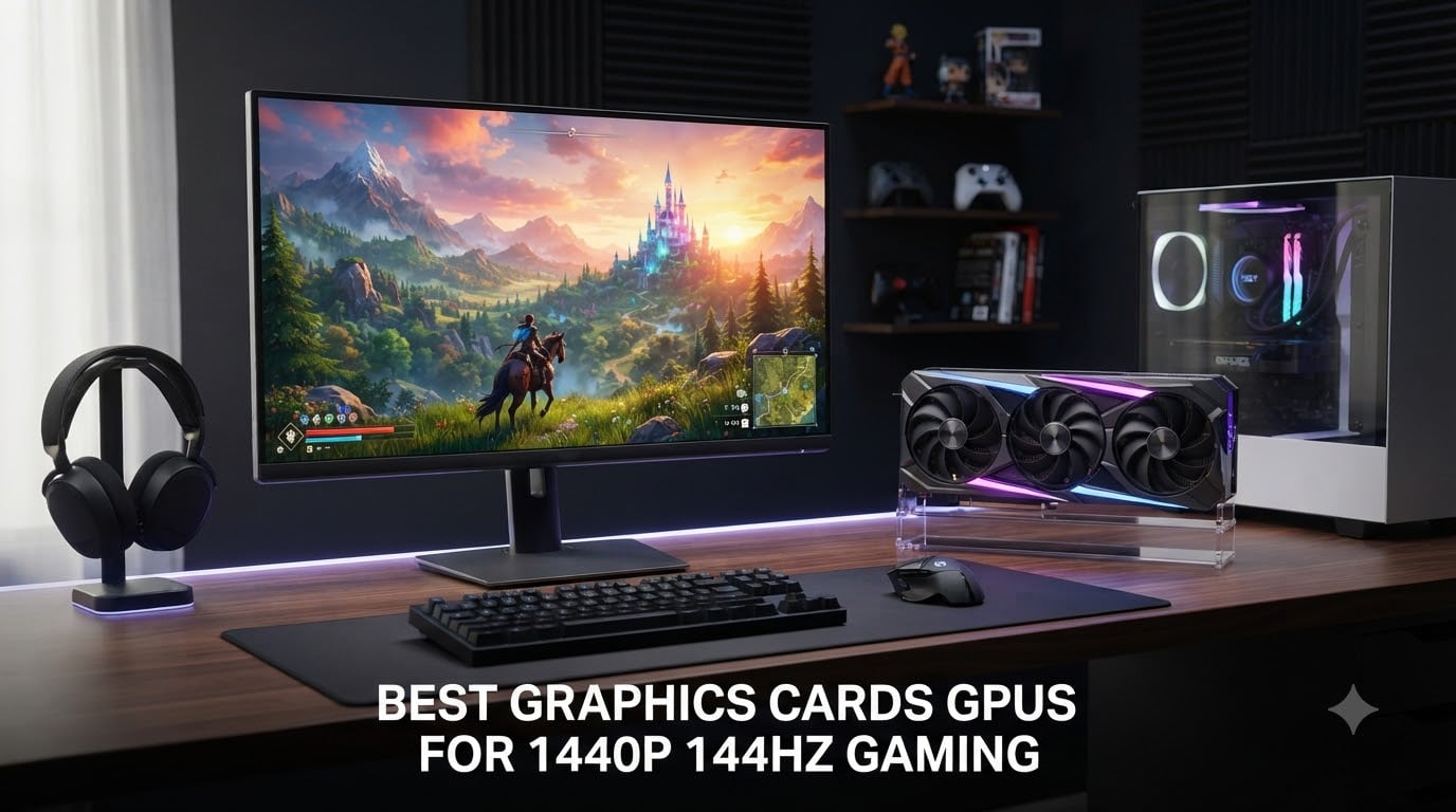 Best Graphics Cards GPUs for 1440P 144Hz Gaming