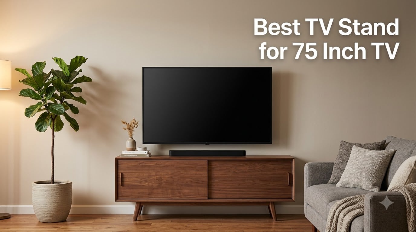 Best TV Stand for 75 Inch TV