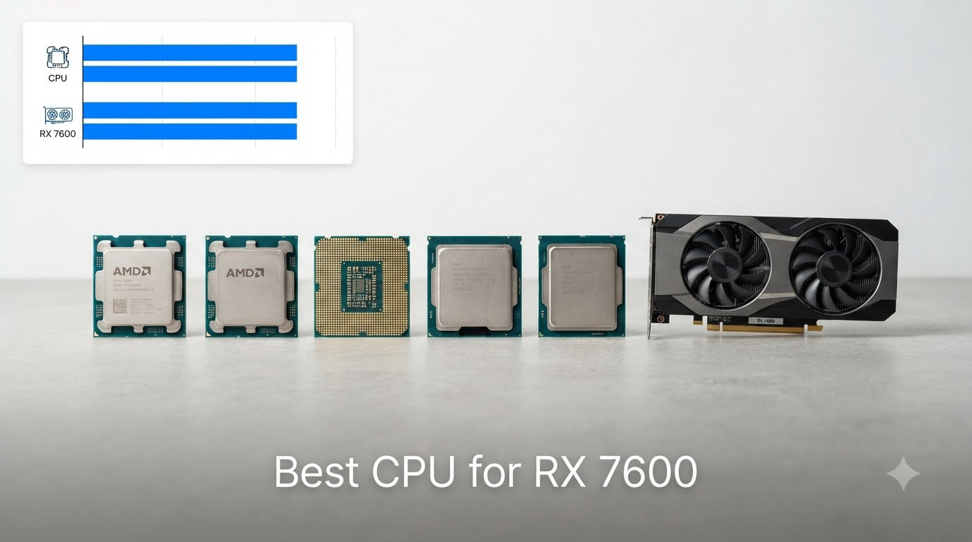 Best CPU for RX 7600