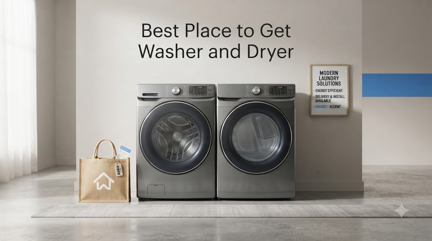 Best Place to Get Washer and Dryer