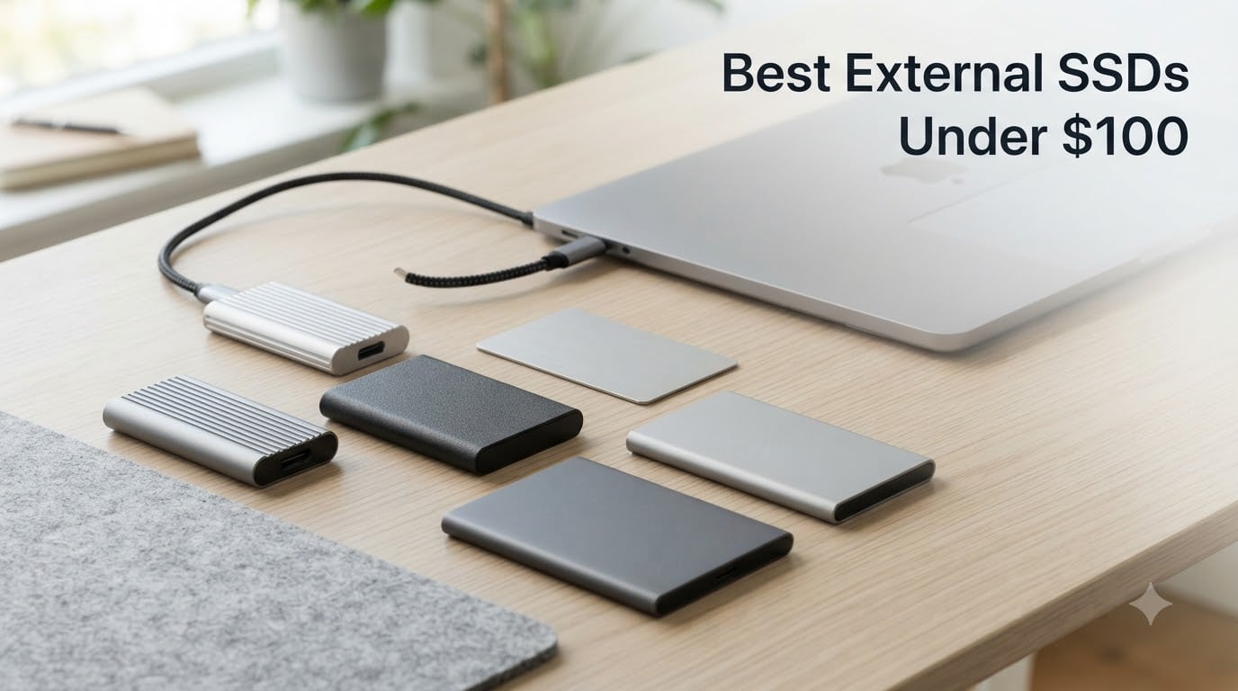 Best External SSDs Under $100