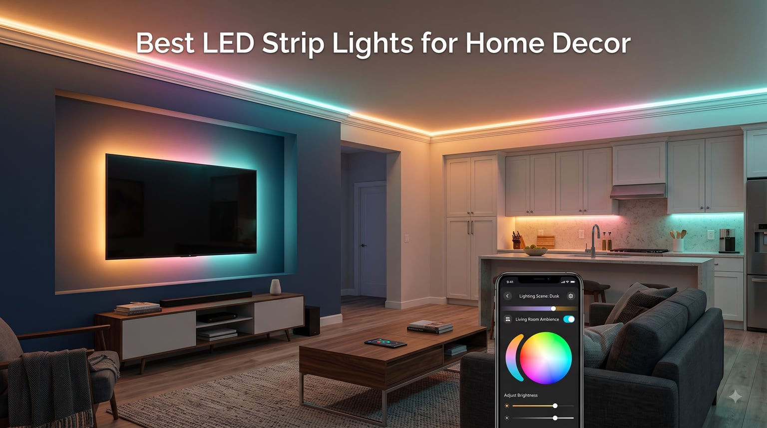 Best LED Strip Lights for Home Decor