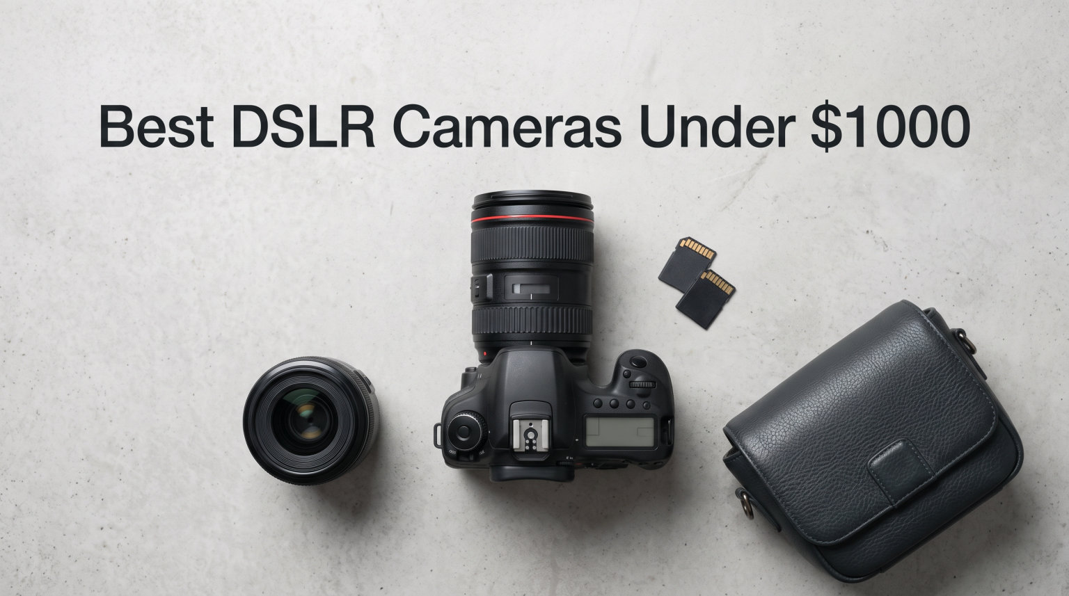 Best DSLR Cameras Under $1000