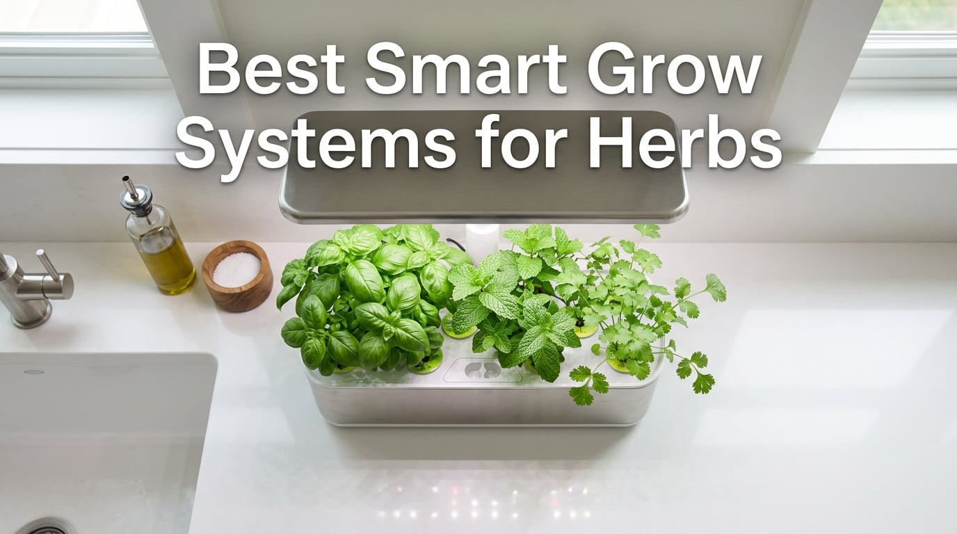 Best Smart Grow Systems for Herbs