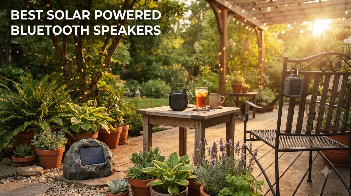 Best Solar Powered Bluetooth Speakers