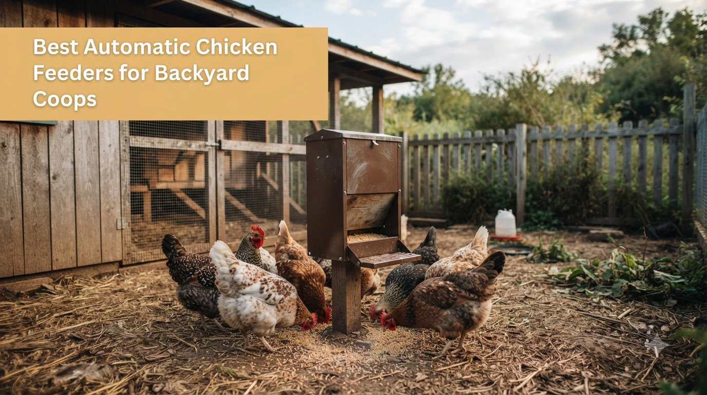 Best Automatic Chicken Feeders for Backyard Coops