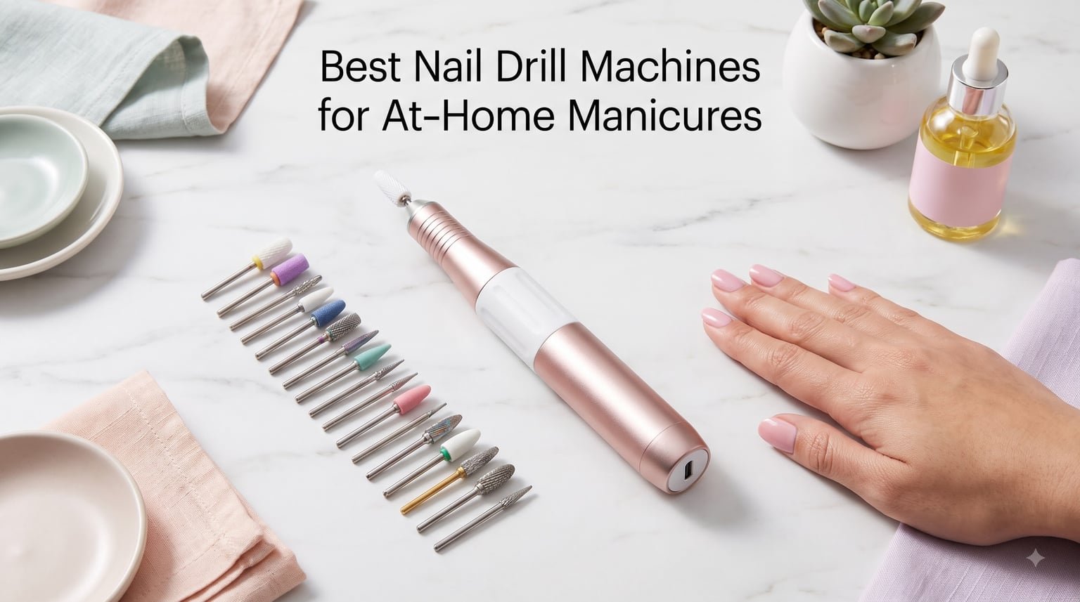 Best Nail Drill Machines for At-Home Manicures