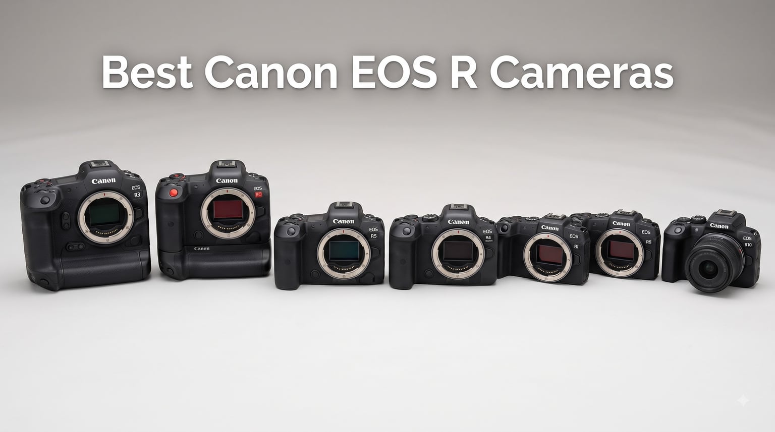 Best Canon EOS R Cameras