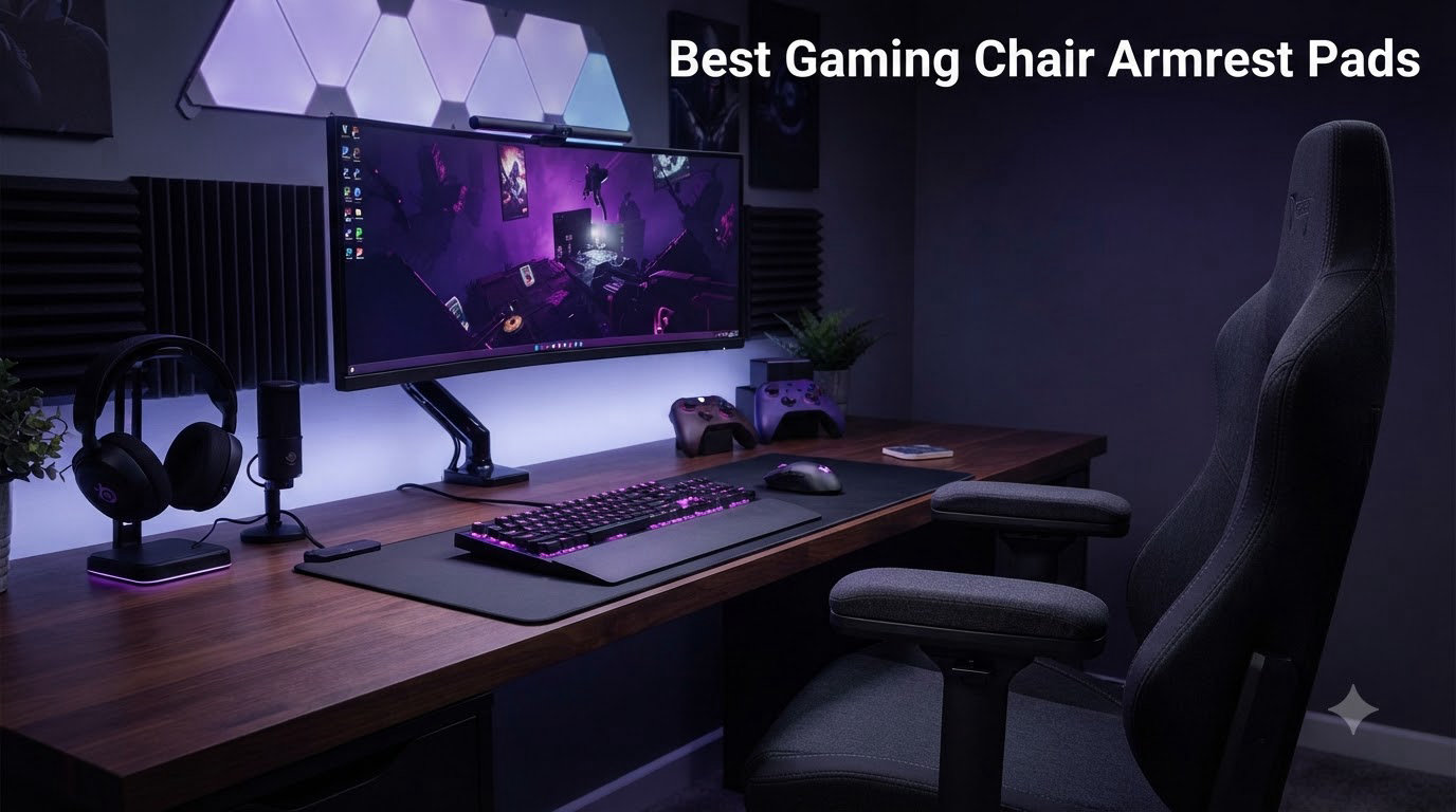 Best Gaming Chair Armrest Pads