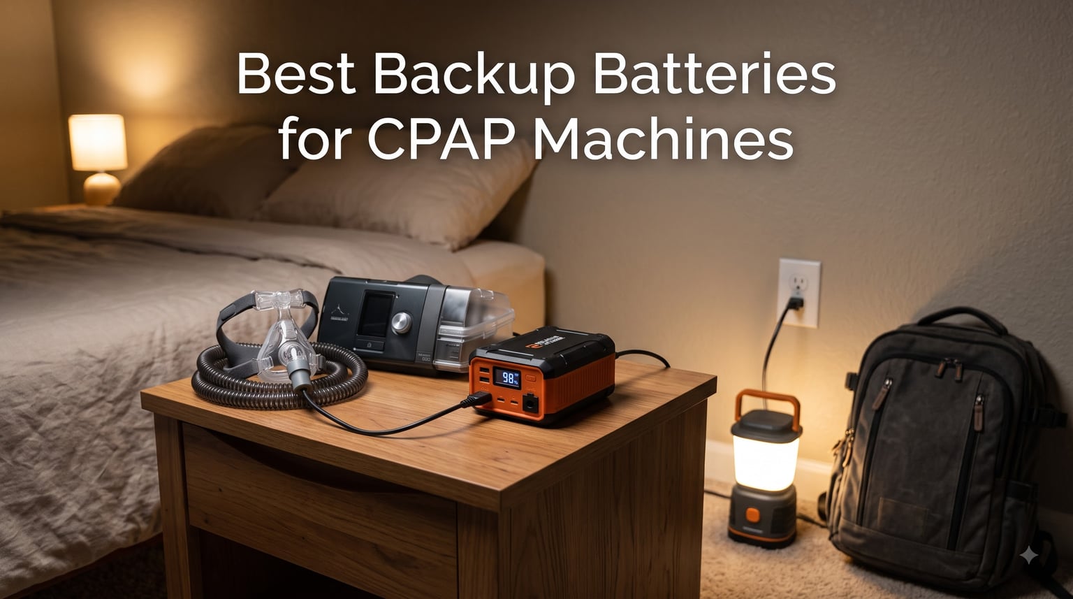 Best Backup Batteries for CPAP Machines