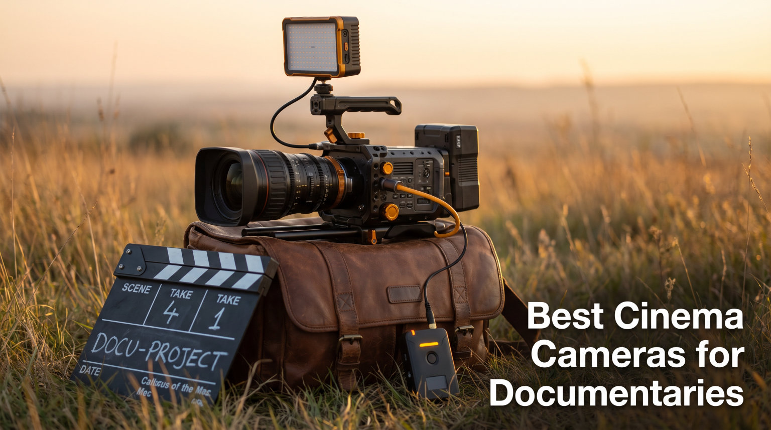 Best Cinema Cameras for Documentaries