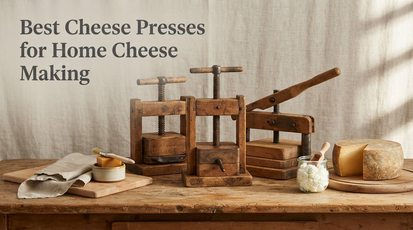 Best Cheese Presses for Home Cheese Making