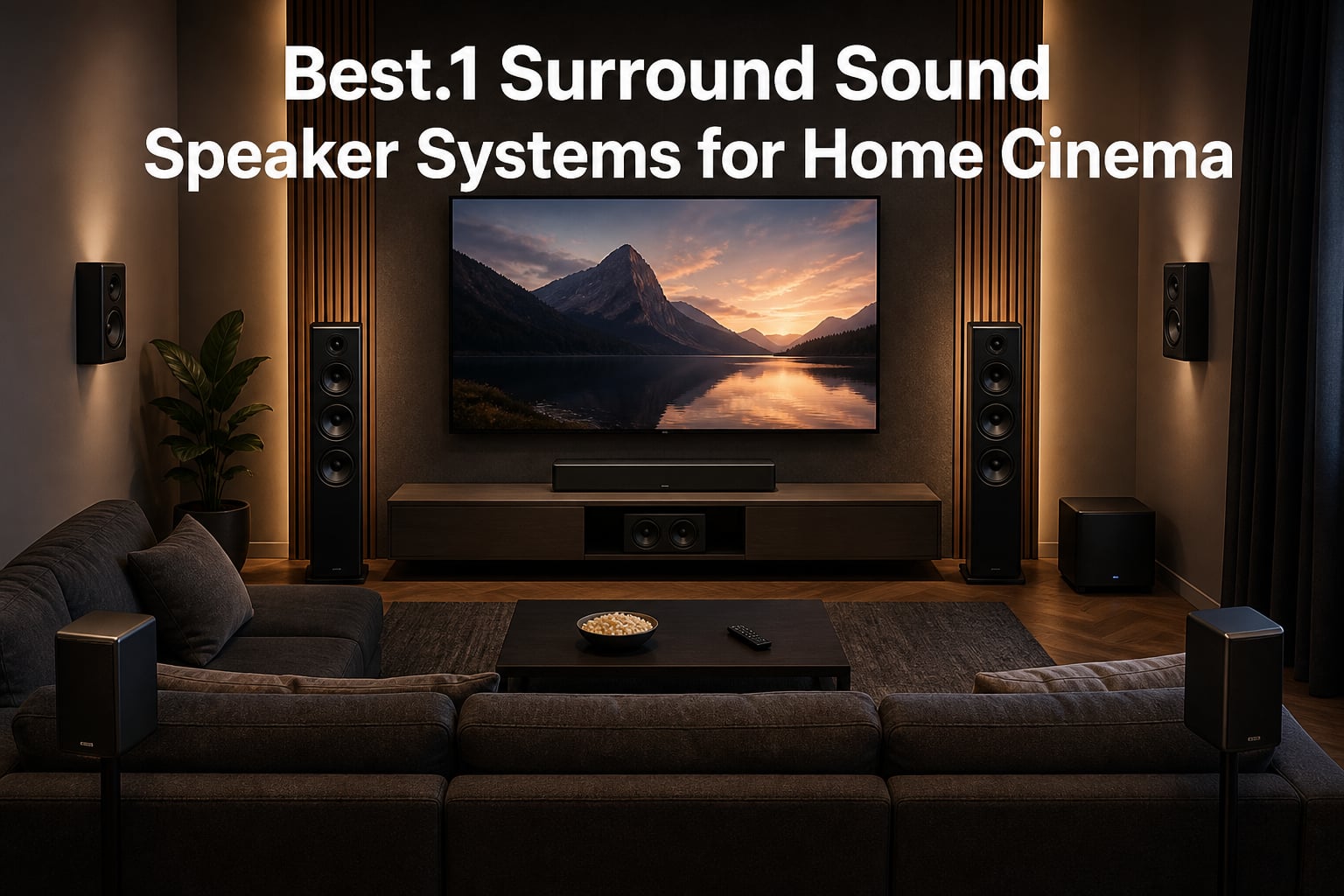 Best 7.1 Surround Sound Speaker Systems for Home Cinema