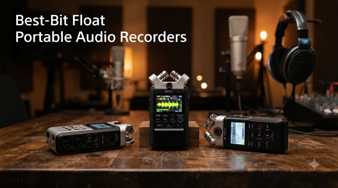 Best 32-Bit Float Portable Audio Recorders