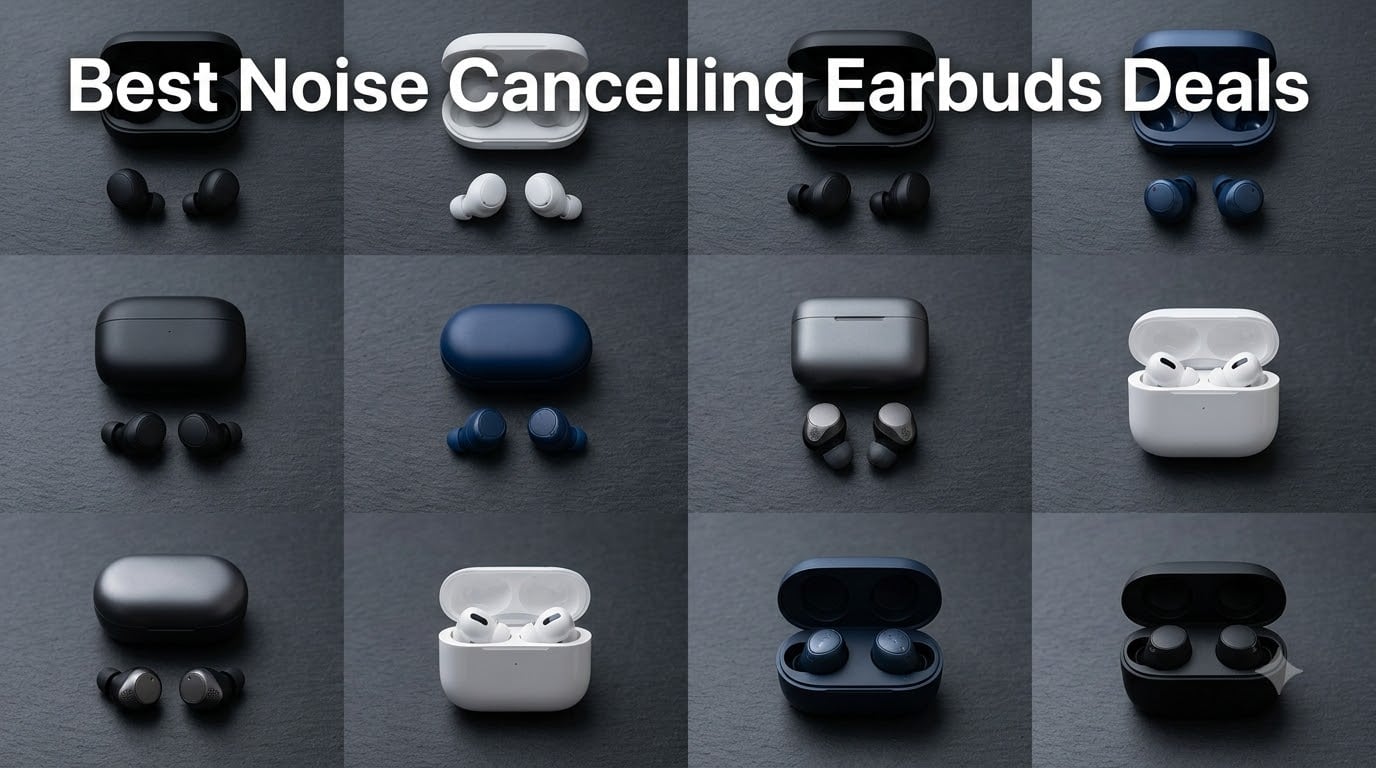 Best Noise Cancelling Earbuds Deals