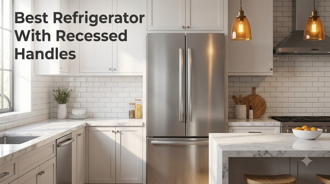 Best Refrigerator With Recessed Handles